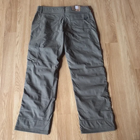 Prana Men's NWT 32 32X30 slate green Zion Pant II Cargo Pants - Picture 10 of 13